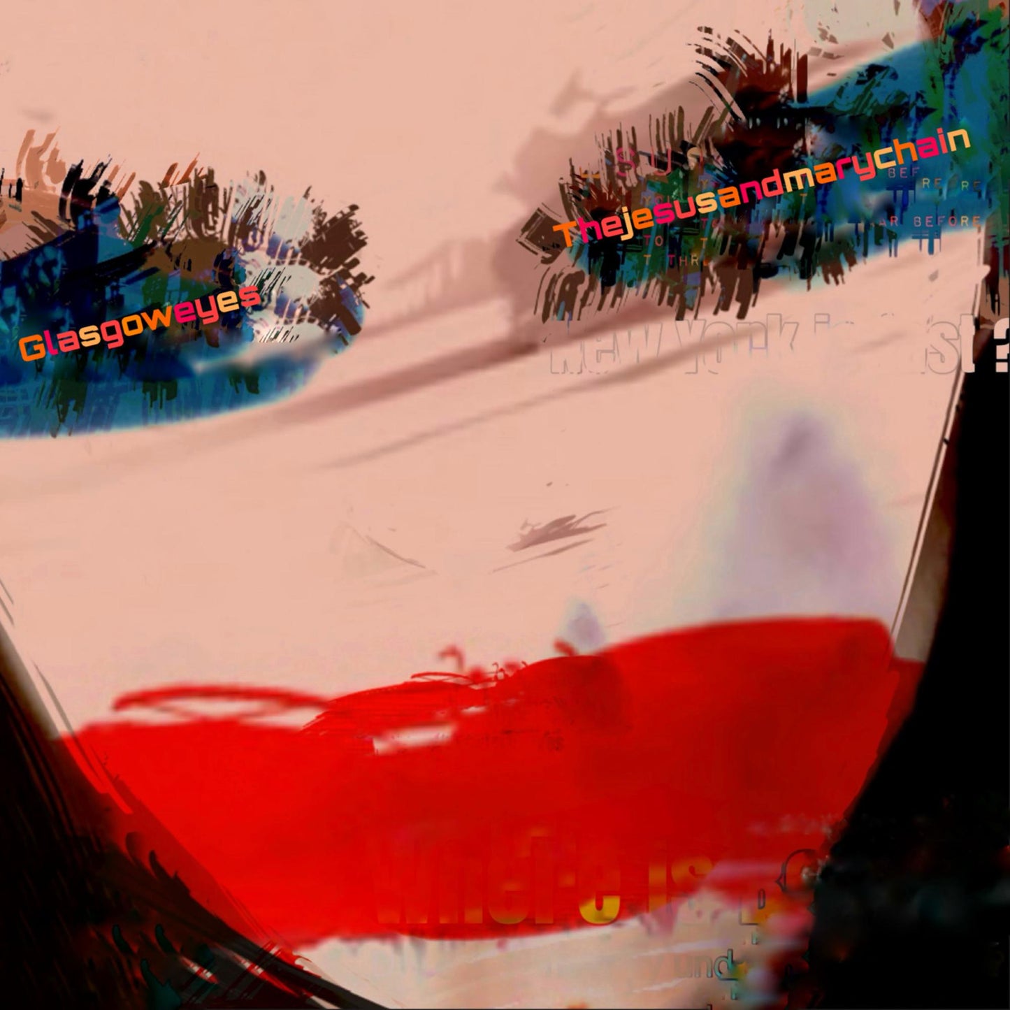 Jesus And Mary Chain - Glasgow Eyes Transparent Blue Vinyl LP