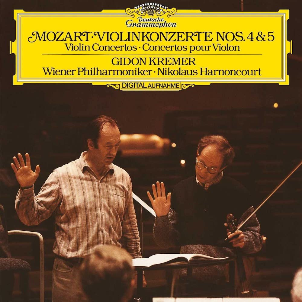 Wolfgang Amadeus Mozart | Violin Concertos Nos. 4 & 5 (w/ Gidon Kremer) | Album