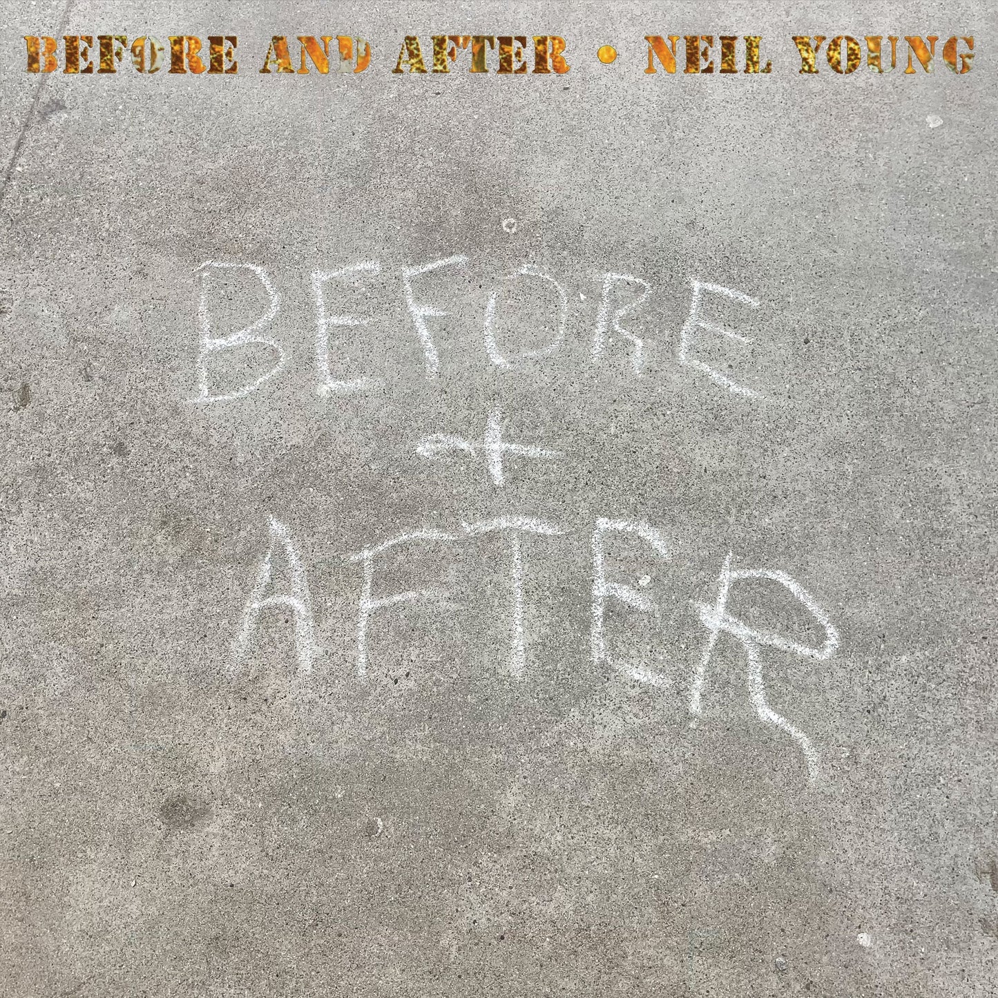 Neil Young - Before And After Clear Vinyl LP