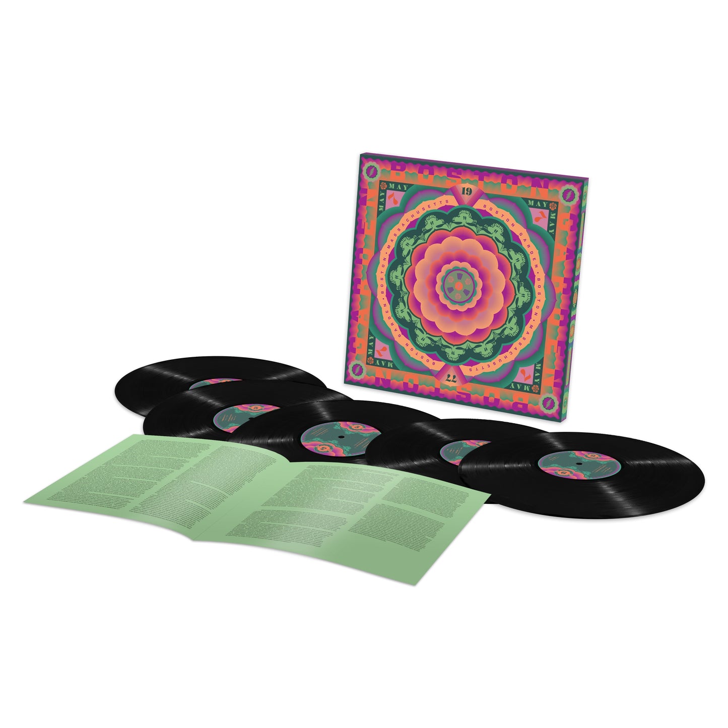 Grateful Dead - Boston Garden, Boston, MA 5/7/77 180g Black Viny 5LP Box Set