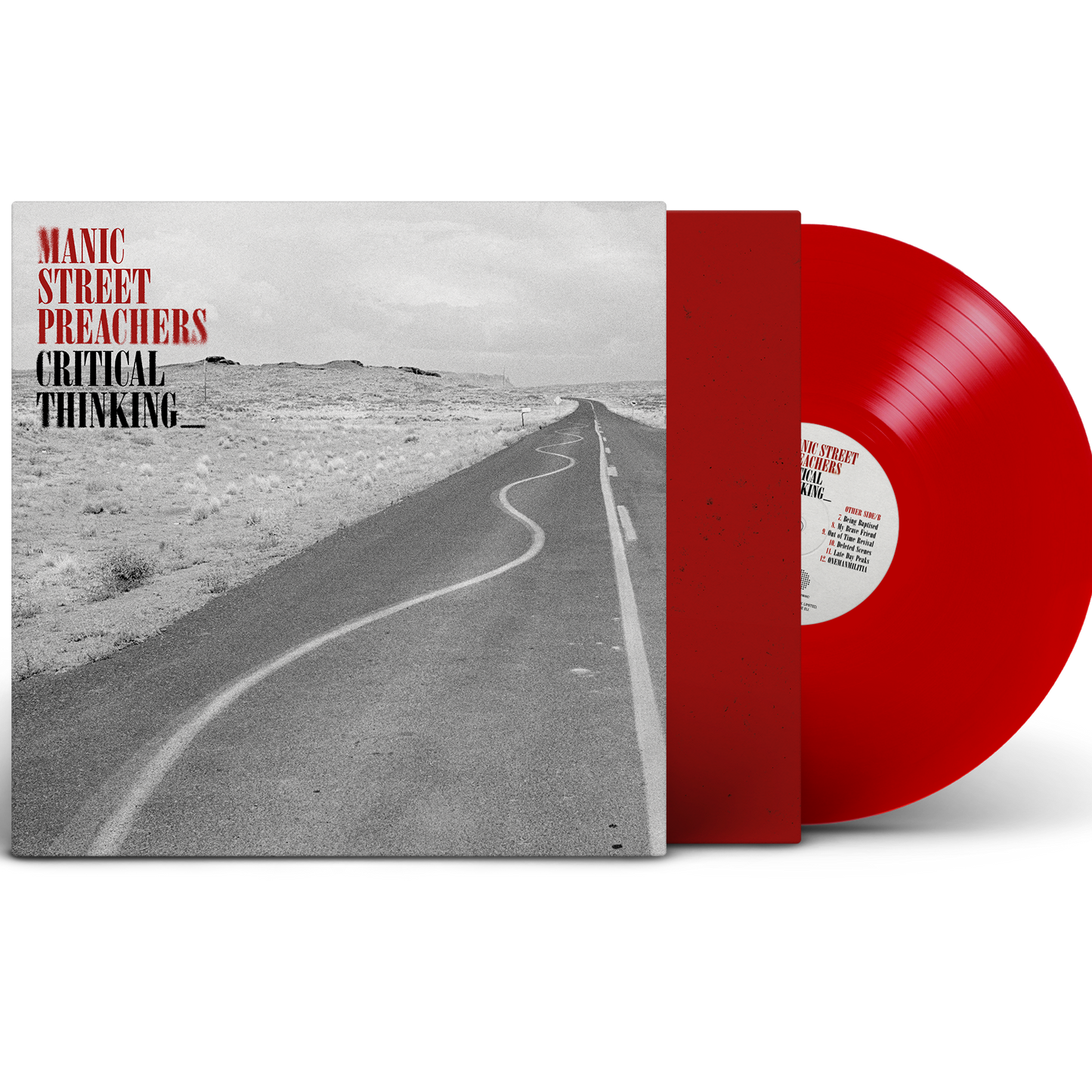 Manic Street Preachers - Critical Thinking Indie Exclusive Red Vinyl LP