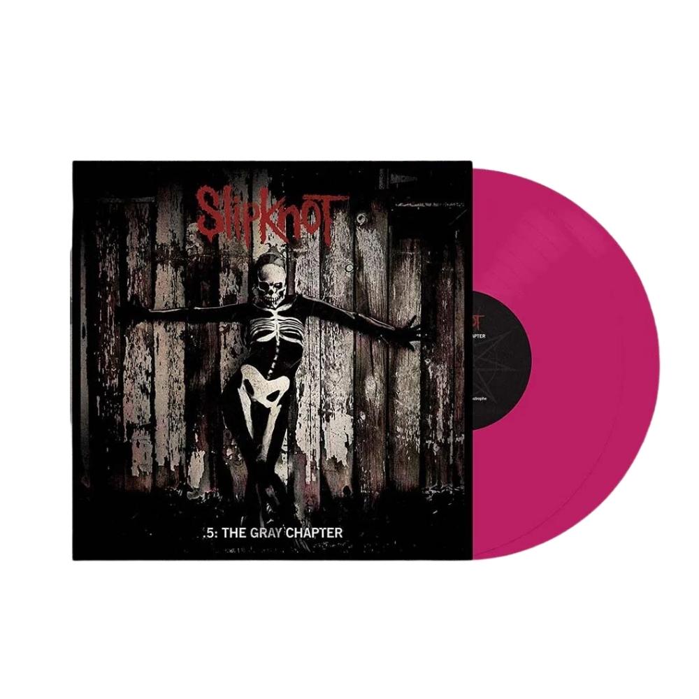 Slipknot 5: The Gray Chapter Vinyl LP Neon Pink Colour 2022
