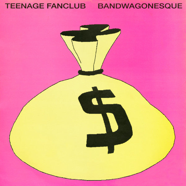 Teenage Fanclub - Bandwagonesque Transparent Yellow Vinyl LP NAD 23