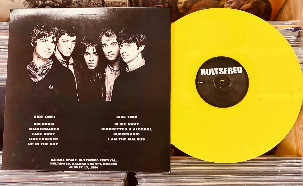 Oasis – Up In The Sky - YELLOW COLOURED VINYL LP