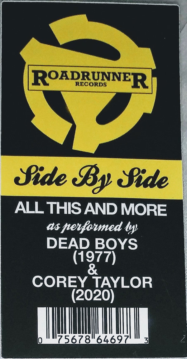 Corey Taylor / Dead Boys* – All This And More Coloured Vinyl 12" RSD 2020