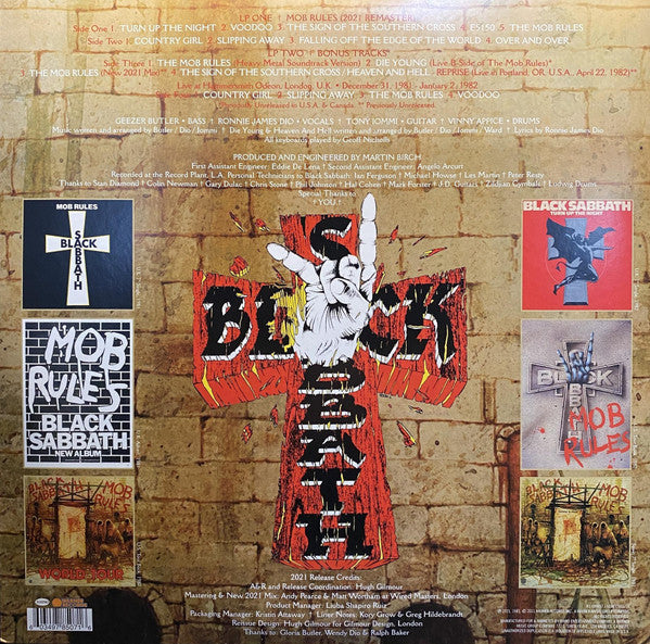 Black Sabbath - Mob Rules Vinyl 2LP