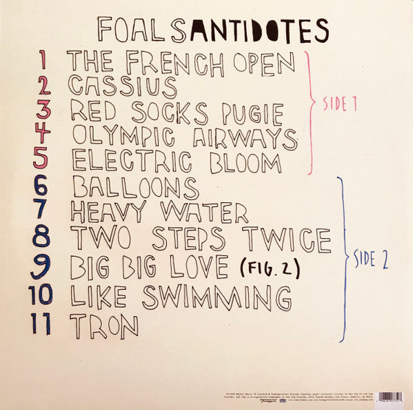 Foals - Antidotes Vinyl LP