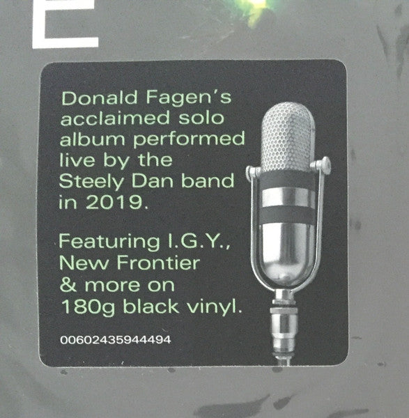 Donald Fagen – Donald Fagen's The Nightfly Live - VINYL LP