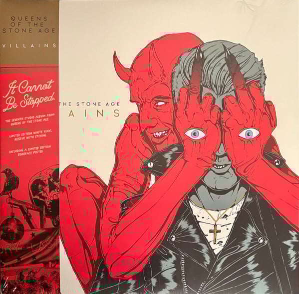 Queens Of The Stone Age - Villains White Vinyl 1.5 LP
