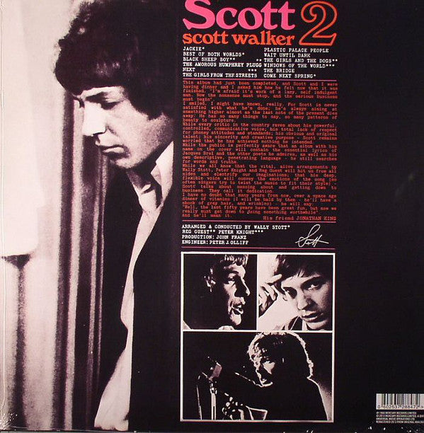 Scott Walker - Scott 2 (Re-mastered) Vinyl LP