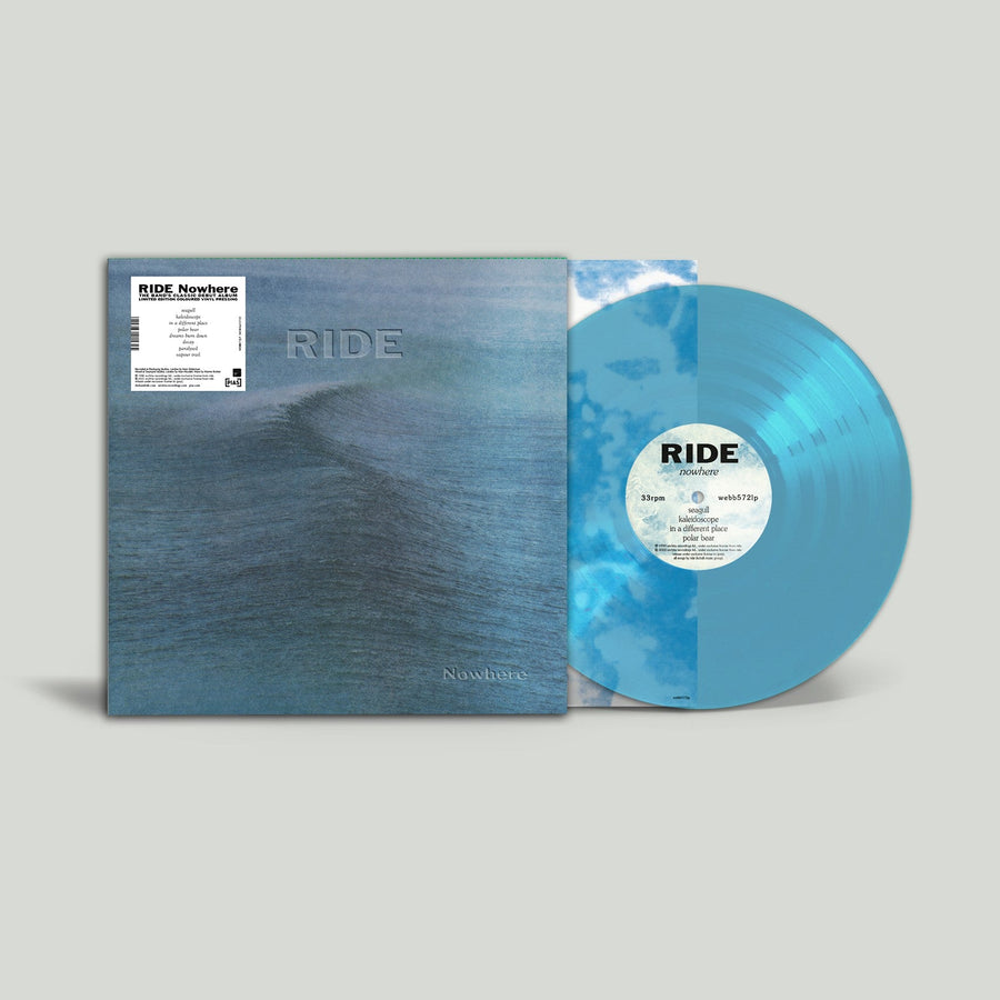 Ride - Nowhere Translucent Curacao Blue Vinyl LP