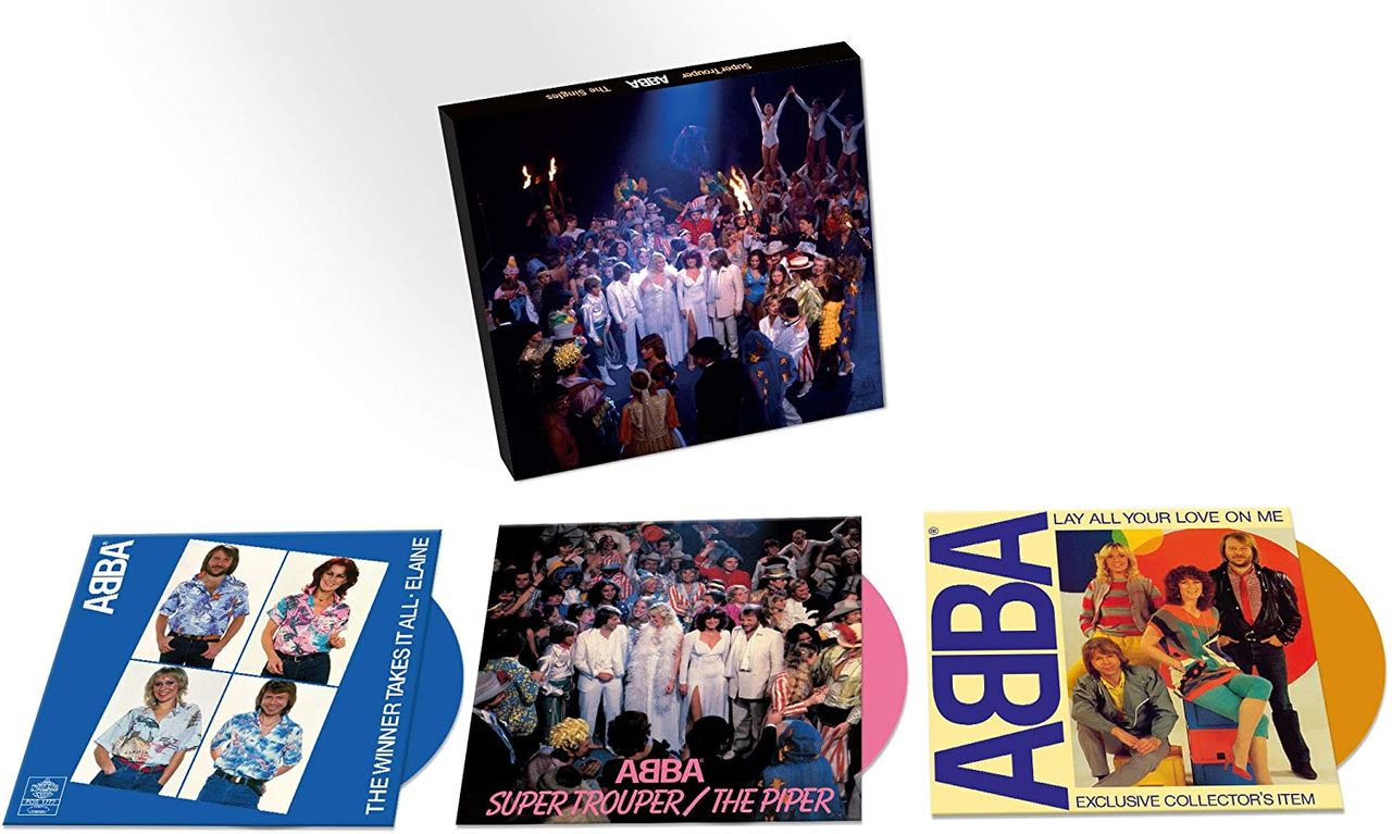 Abba Super Trouper Singles Boxset - Numbered UK 7" box set