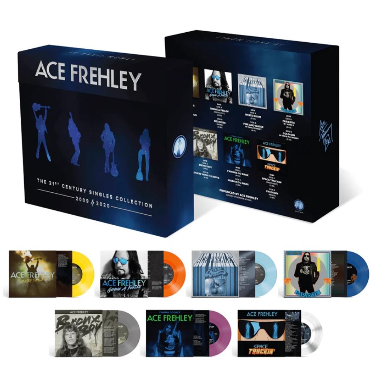 Ace Frehley The 21st Century Singles Collection - Sealed Box UK 7" box set