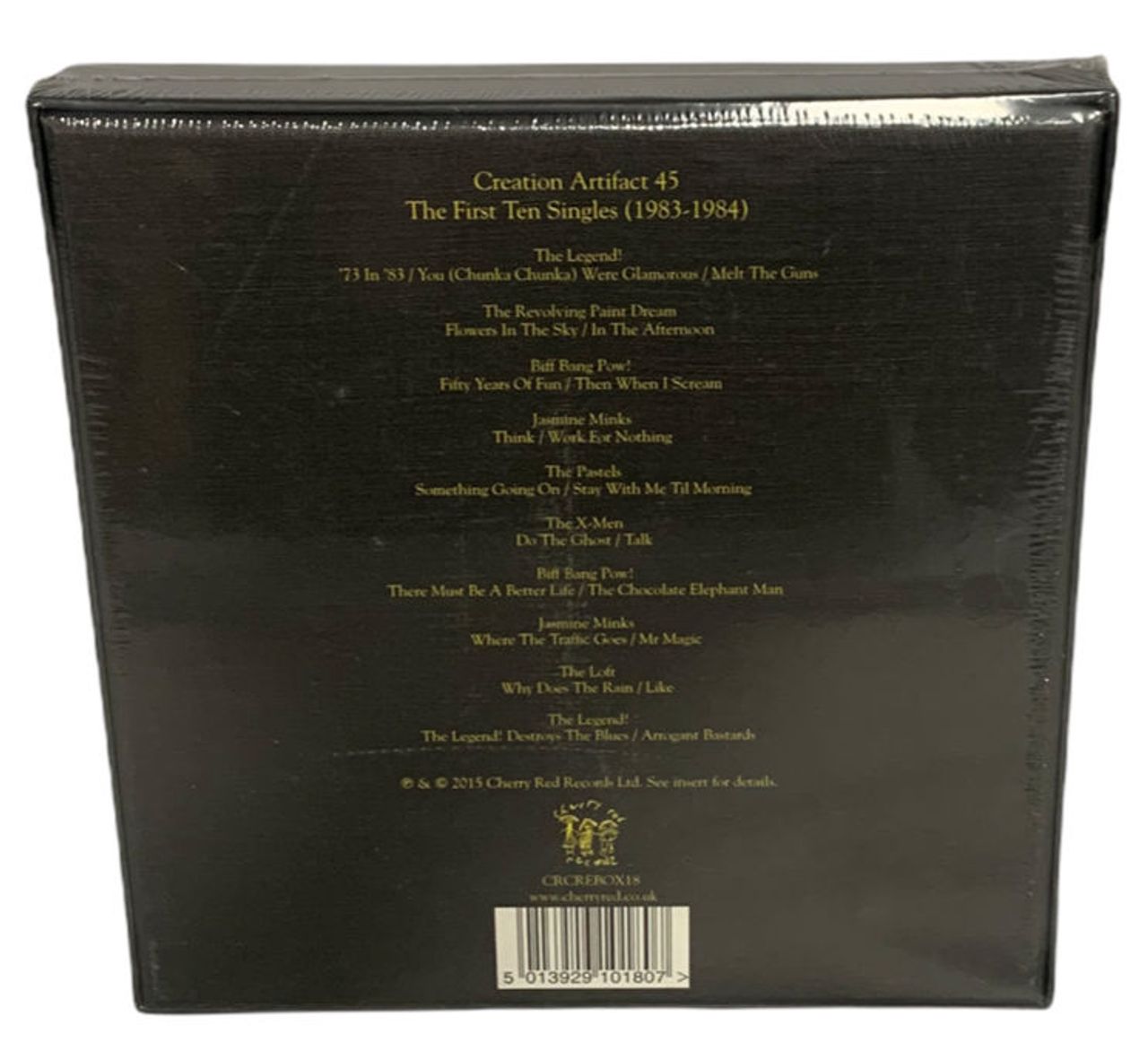 Creation Records Creation Artifact 45 - The First Ten Singles - Sealed UK 7" box set