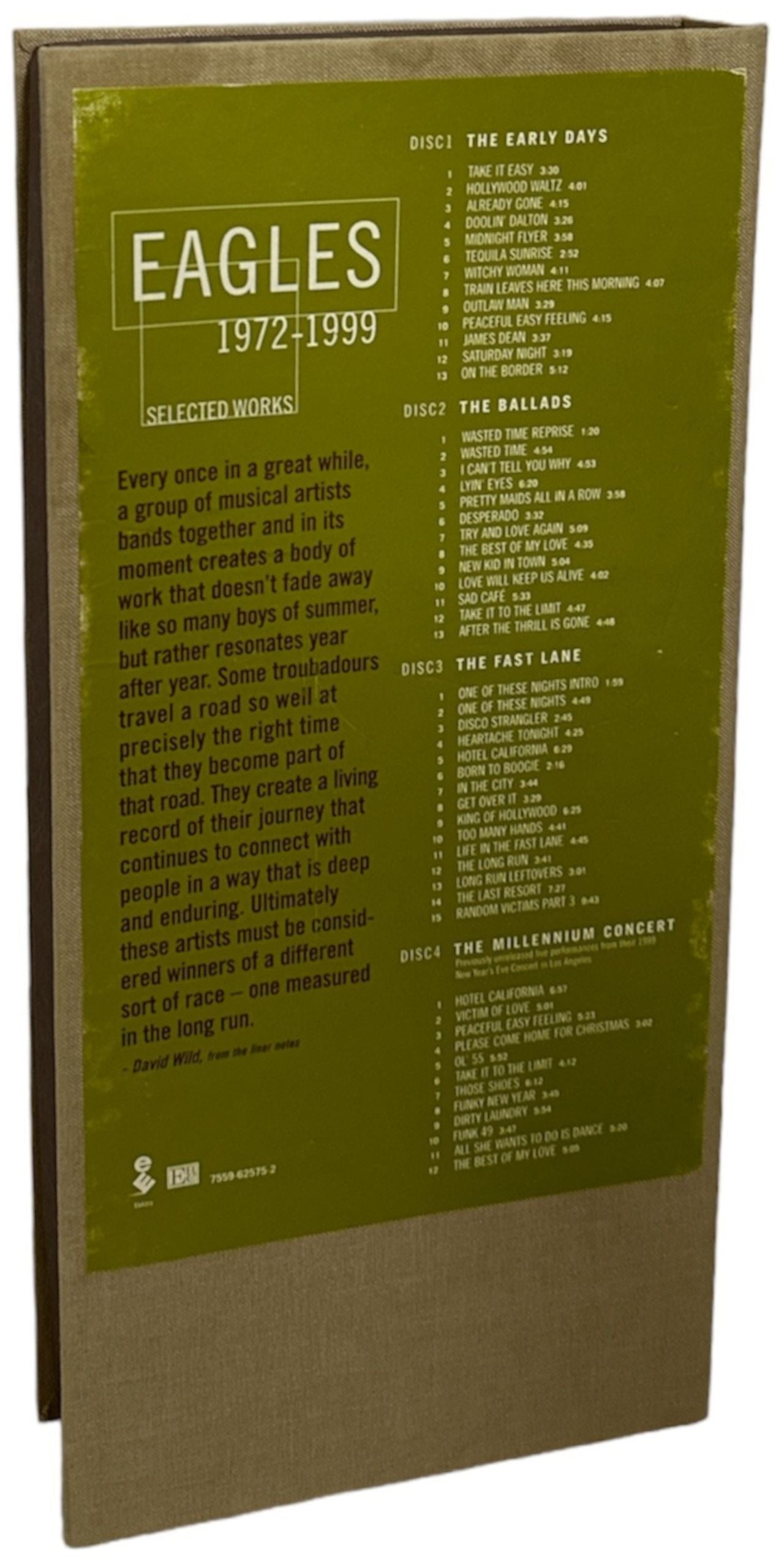 Eagles Selected Works 1972-1999 US Box set