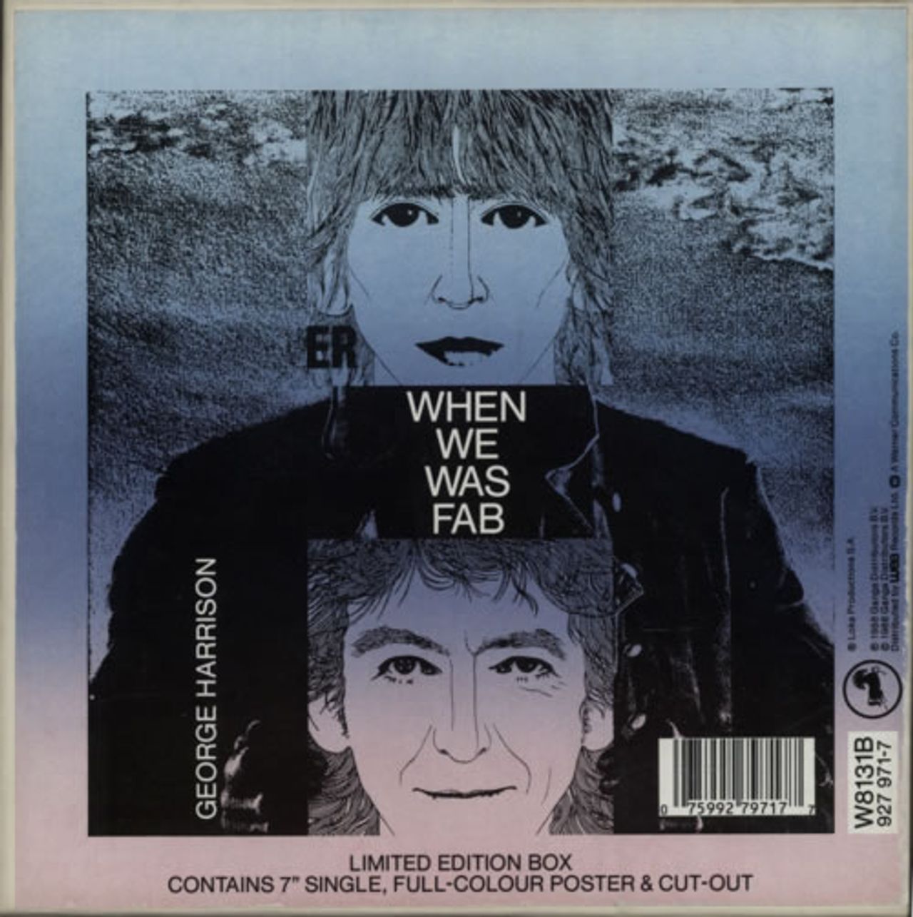 George Harrison When We Was Fab - Box UK 7" box set