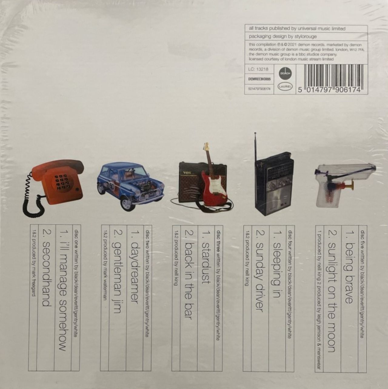 Menswear Big In Japan - 5 x 7" Box Set + Signed Photograph - Sealed UK 7" box set