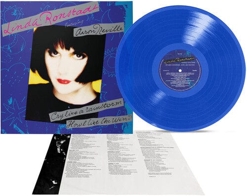 Linda Ronstadt - Cry Like a Rainstorm / Howl Like the Wind LP NEW BLUE VINYL