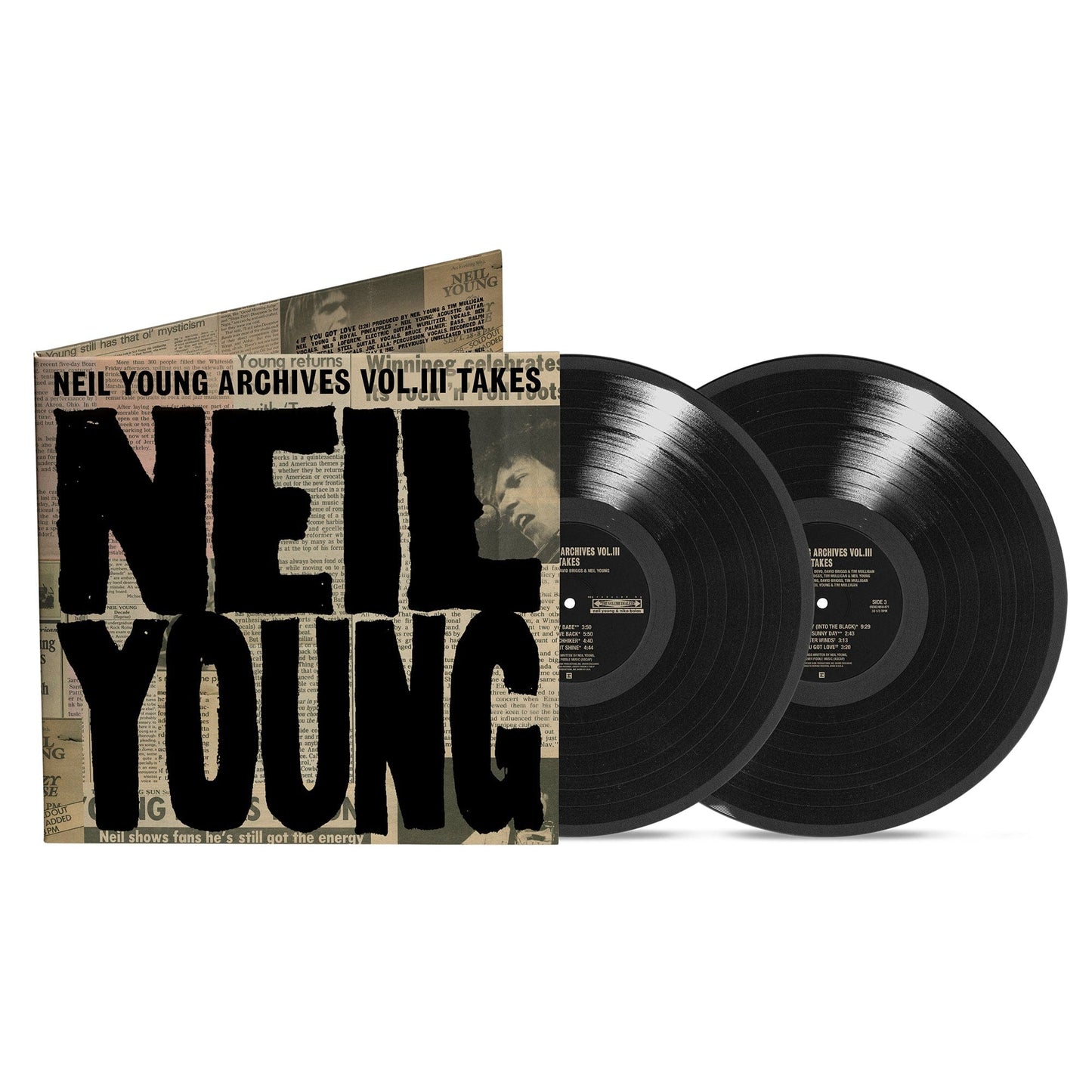 Neil Young - Archives Vol. III Takes 2LP NEW