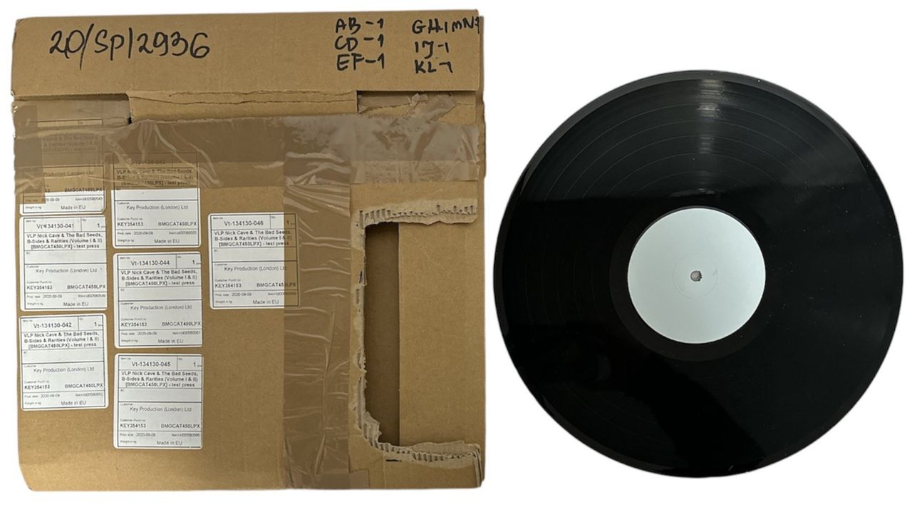 Nick Cave Vinyl B Sides and Rarities Vol 1/ 2 White Label UK Box set