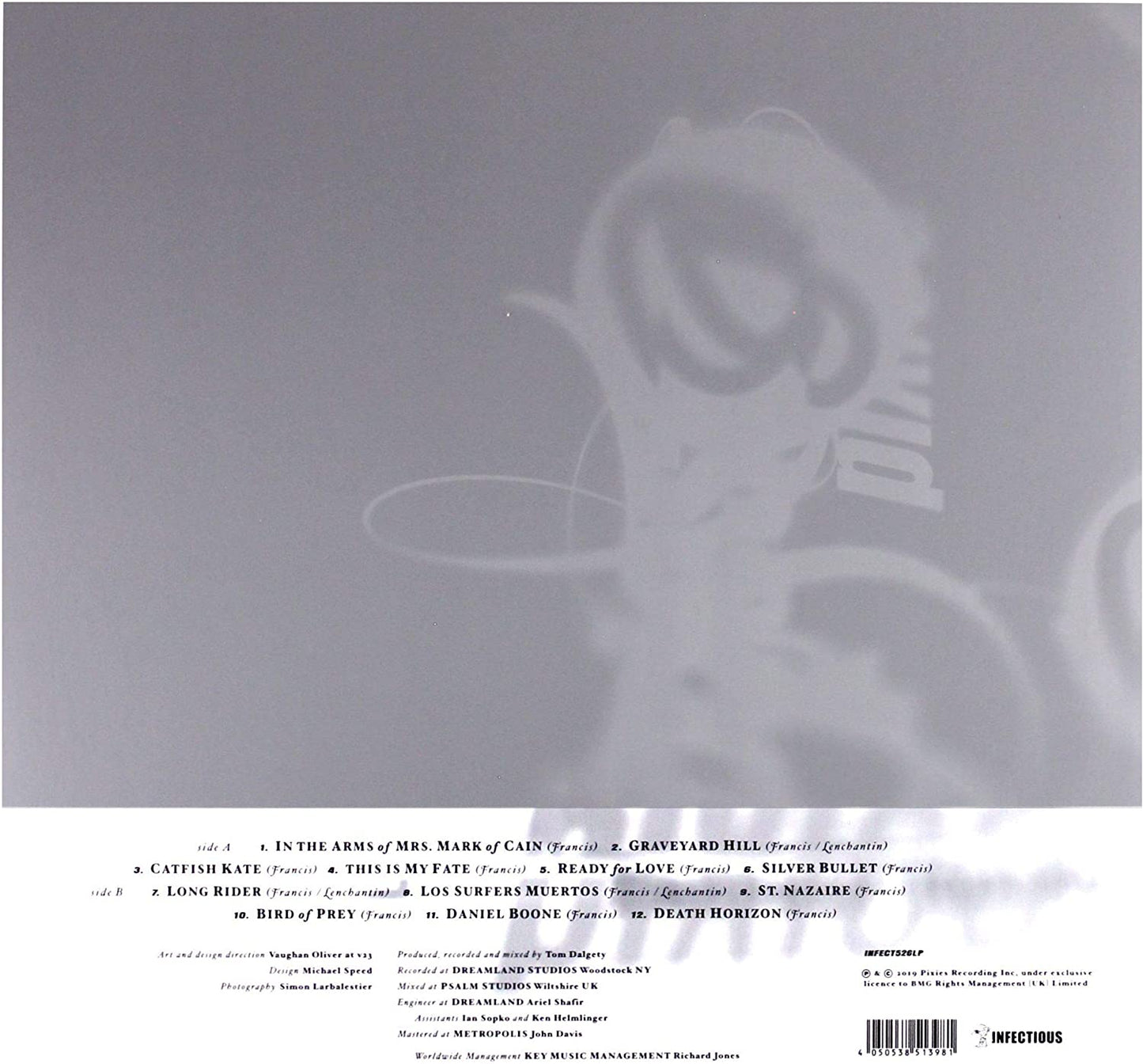 Pixies – Beneath The Eyrie - WHITE COLOURED VINYL 180 GRAM LP