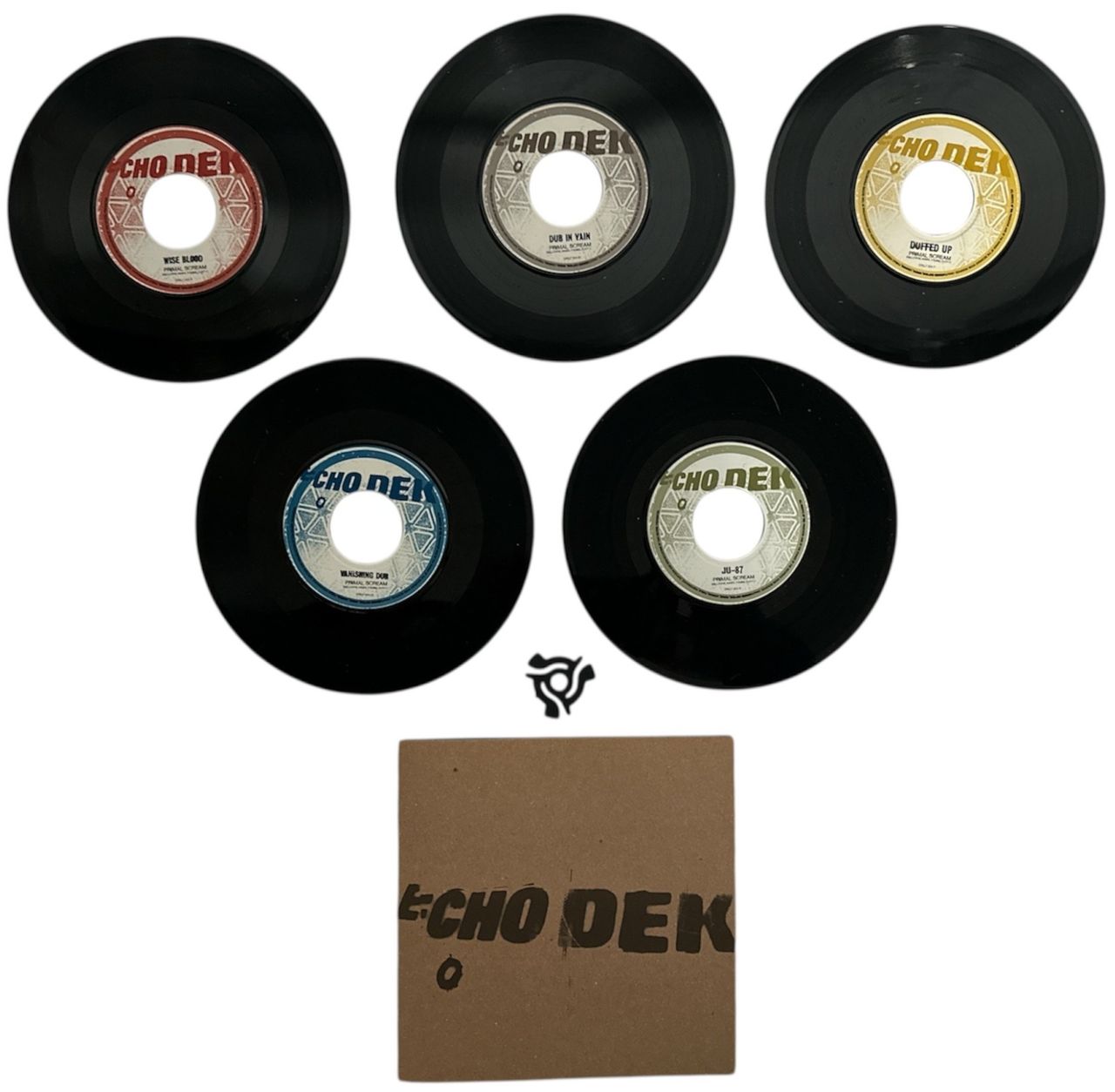 Primal Scream Echo Dek - EX UK 7" box set