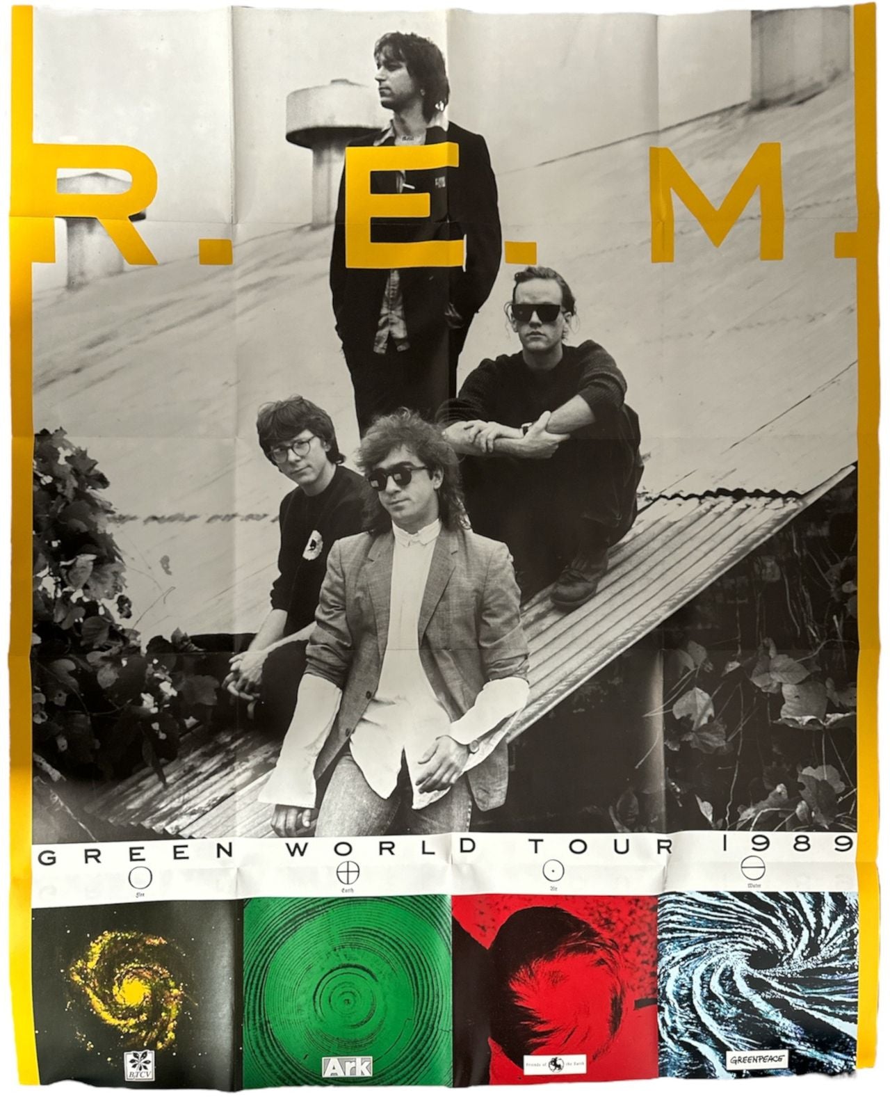 REM Orange Crush - Box + Poster UK 7" box set