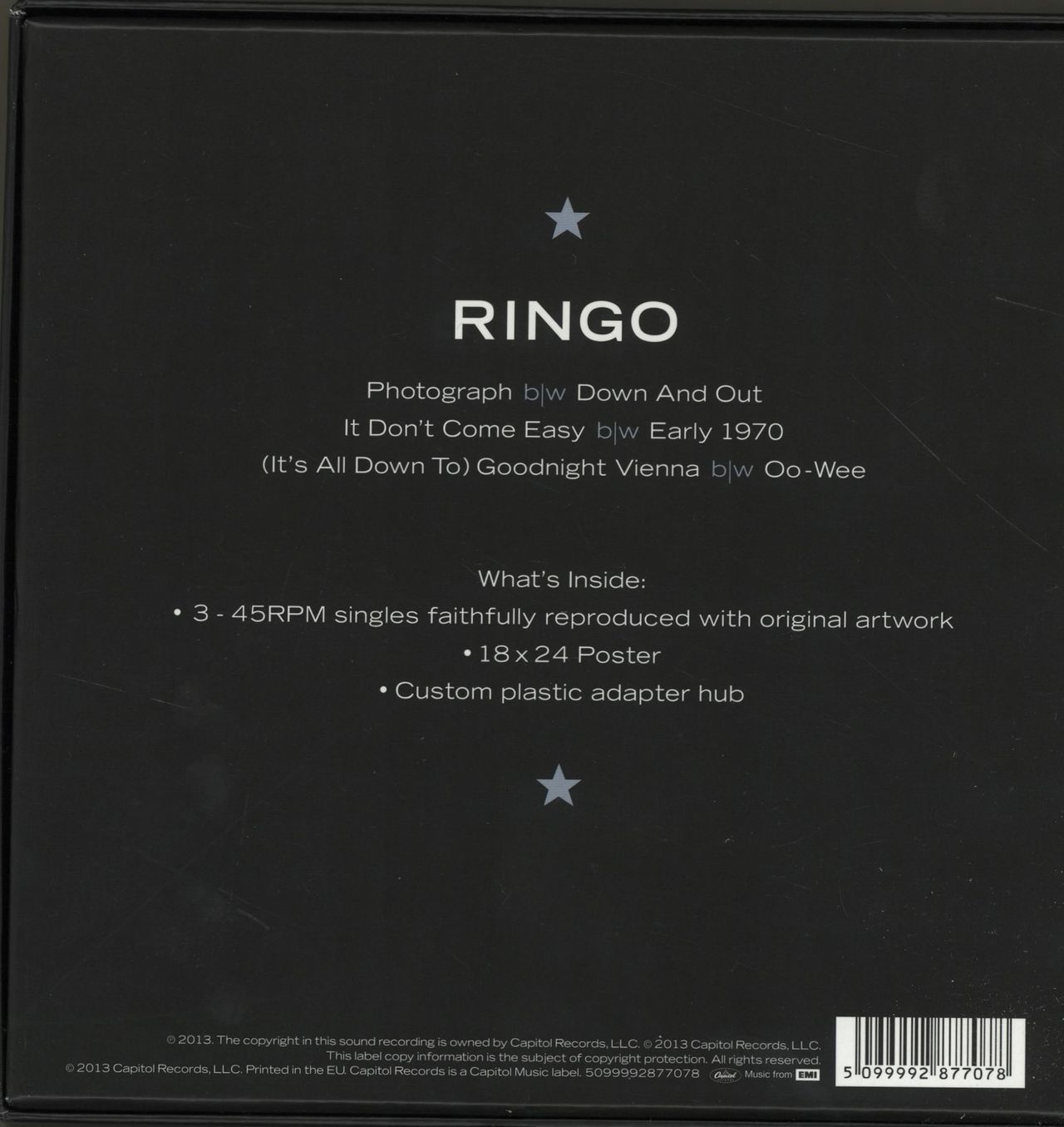 Ringo Starr Ringo UK 7" box set