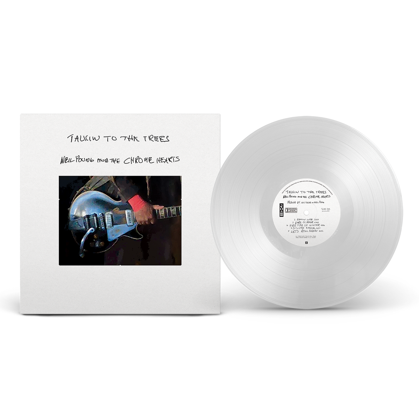 Neil Young And The Chrome Hearts - Talking To The Trees Indies Exclusive Clear Vinyl LP