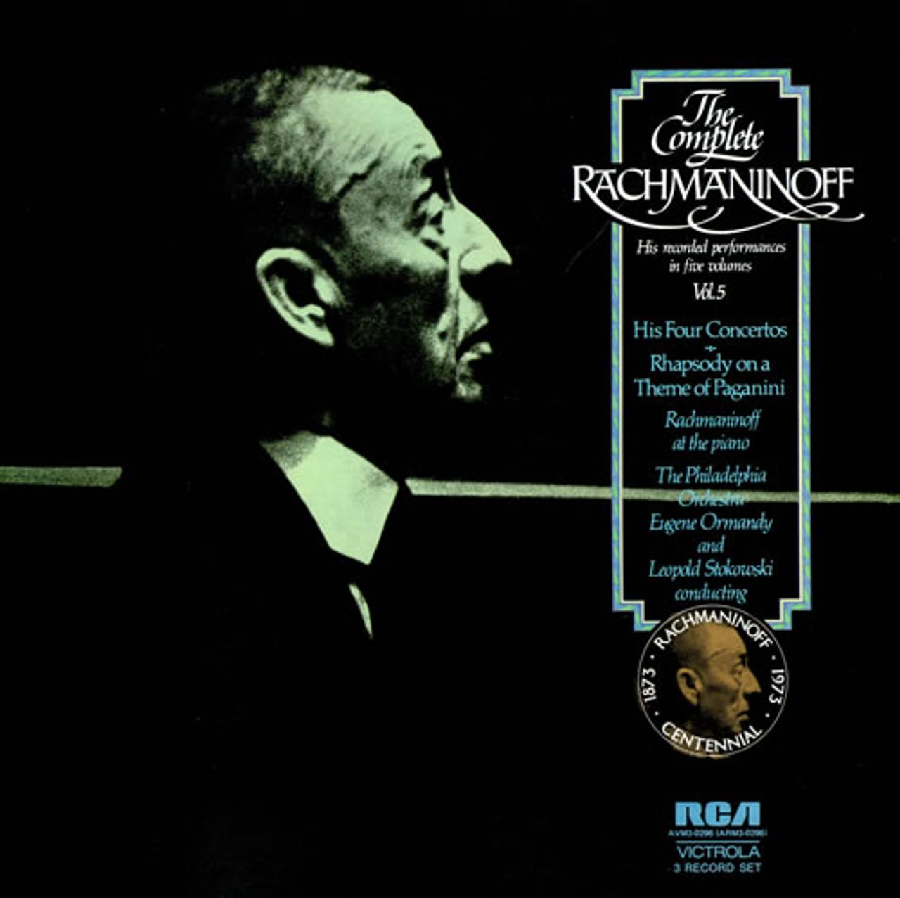 Sergei Rachmaninov The Complete Rachmaninoff Volume 5 UK Box set