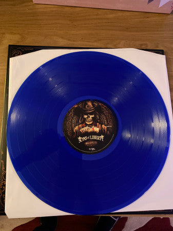 Sons Of Liberty – Aces & Eights- BLUE COLOURED VINYL LP + EXTRAS - SIGNED - NUMBERED