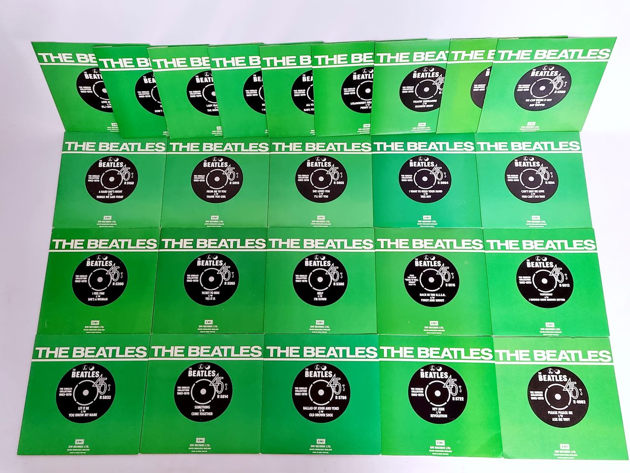 The Beatles The Beatles Collection - EX UK 7" box set