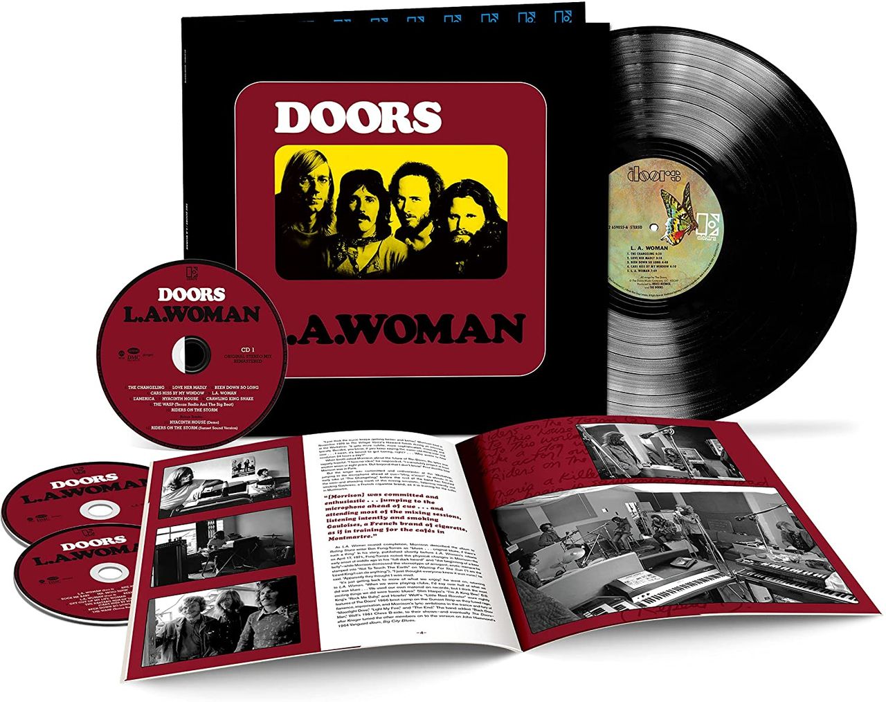The Doors L.A. Woman - 50th Anniversary Deluxe Edition 3CD+1LP - Sealed UK Box set