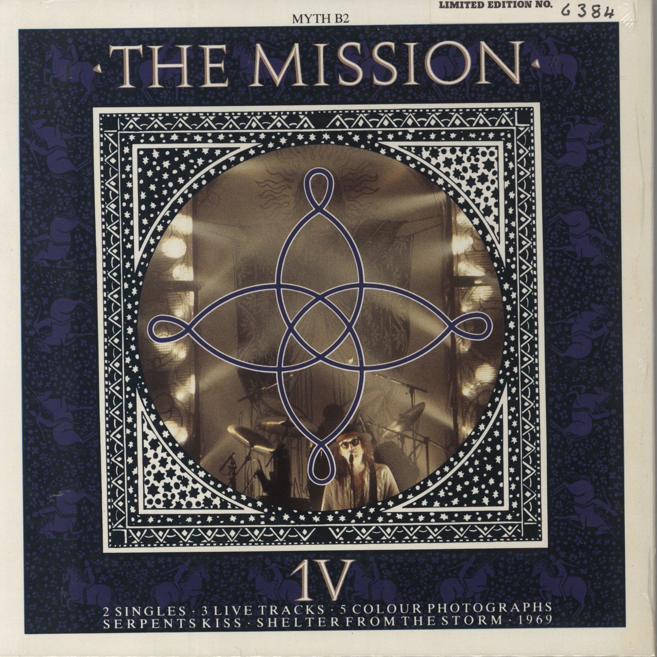 The Mission Wasteland IV - Sealed UK 7" box set