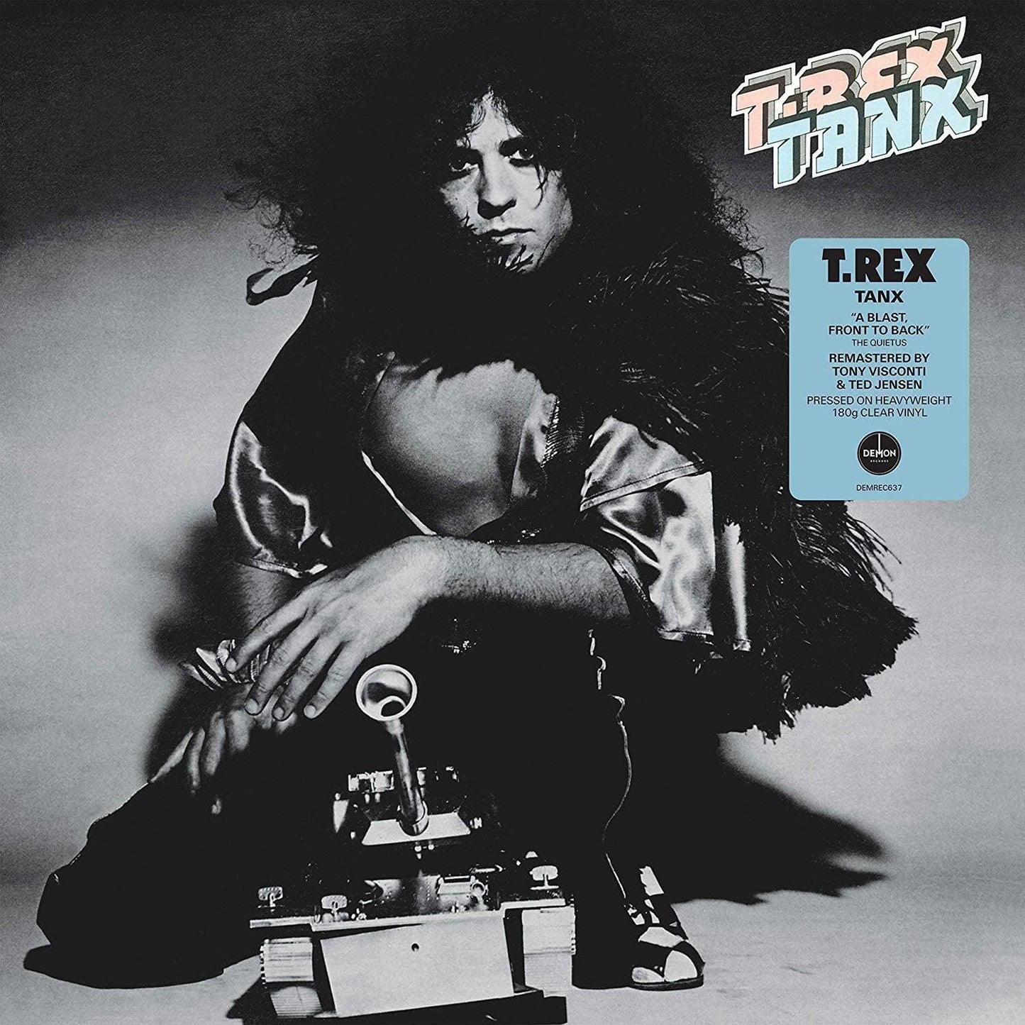 T. Rex – Tanx - CLEAR COLOURED VINYL 180 GRAM LP