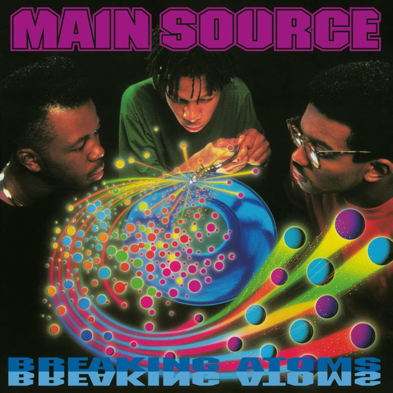 Main Source - Breaking Atoms Vinyl LP reissue on Mr Bongo