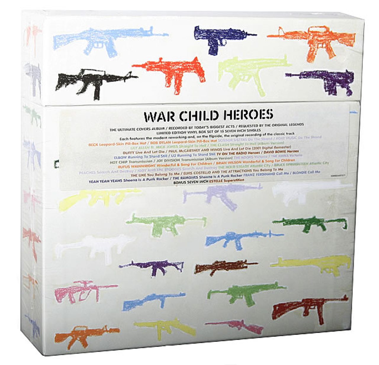 Various Artists Heroes: The Ultimate Covers Album - Vol. 1 UK 7" box set