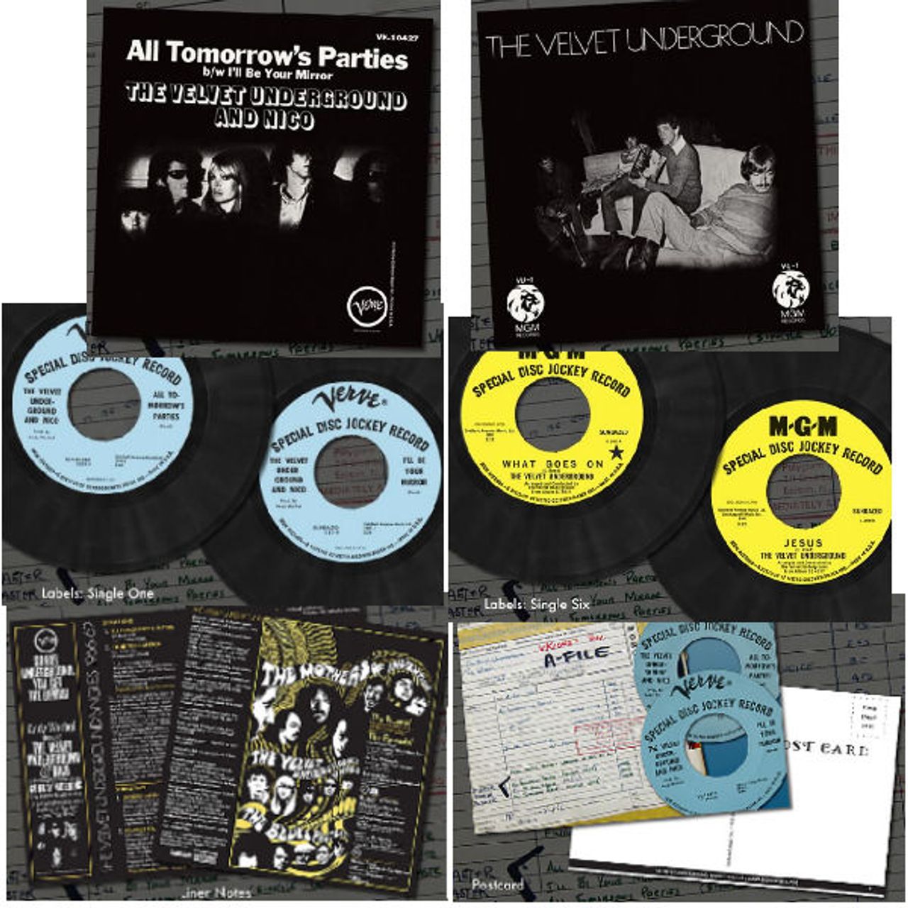 Velvet Underground Singles 1966-69 - Sealed US 7" box set