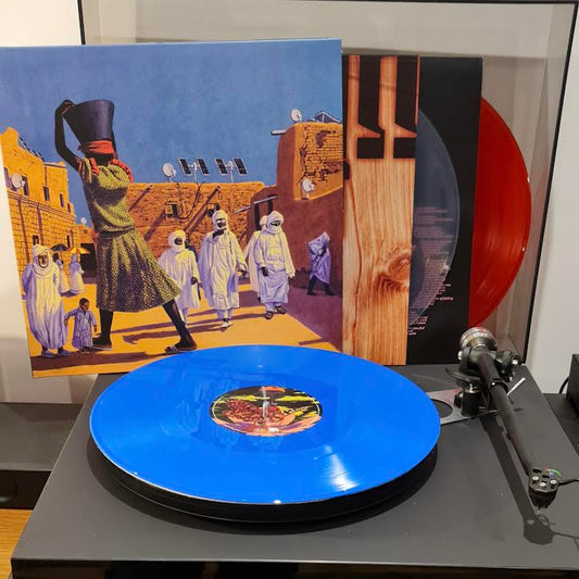 The Mars Volta ‎– The Bedlam In Goliath - 2 x BLUE & RED COLOURED VINYL LP SET - NEW