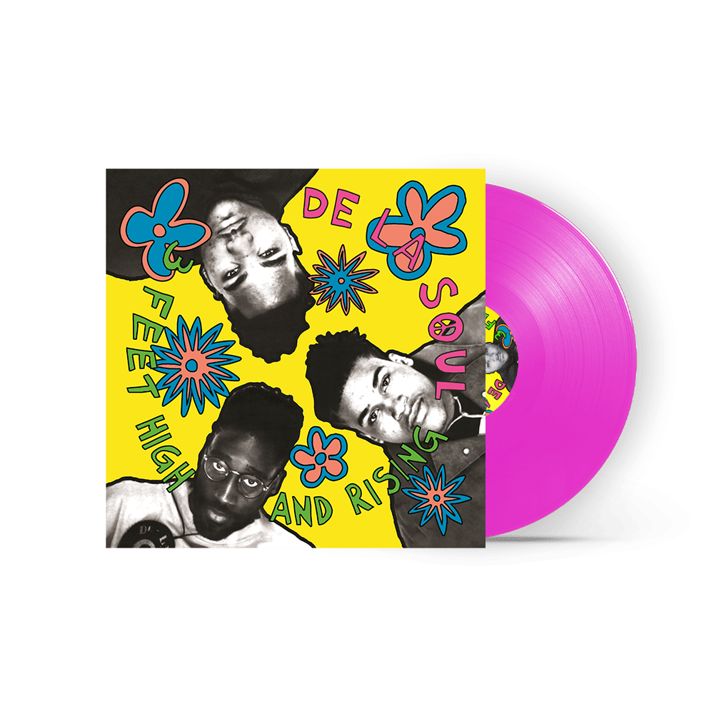 De La Soul - 3 Feet High And Rising Magenta Vinyl 2LP