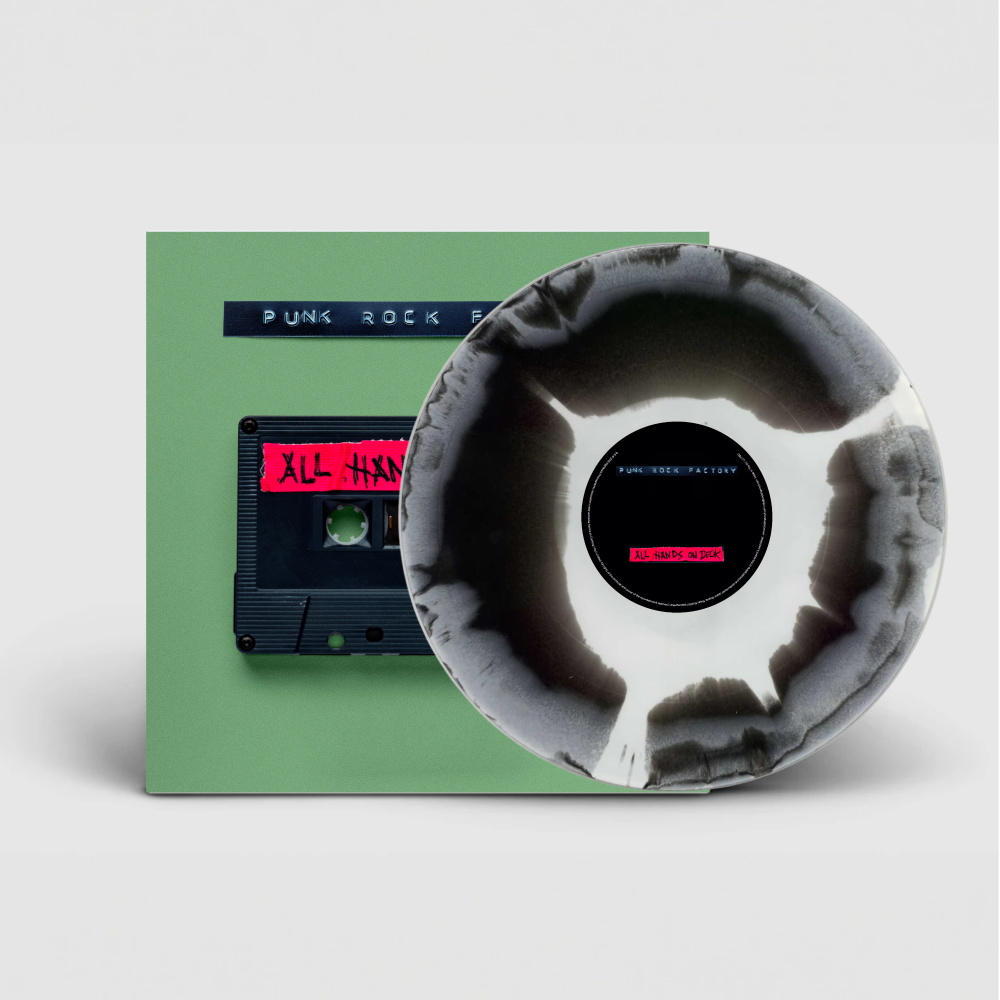 Punk Rock Factory All Hands on Deck Vinyl LP Black & White Swirl Colour 2025