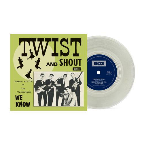 BRIAN POOLE & THE TREMELOES - Twist & Shout - 7" Clear Vinyl  [RSD 2024]