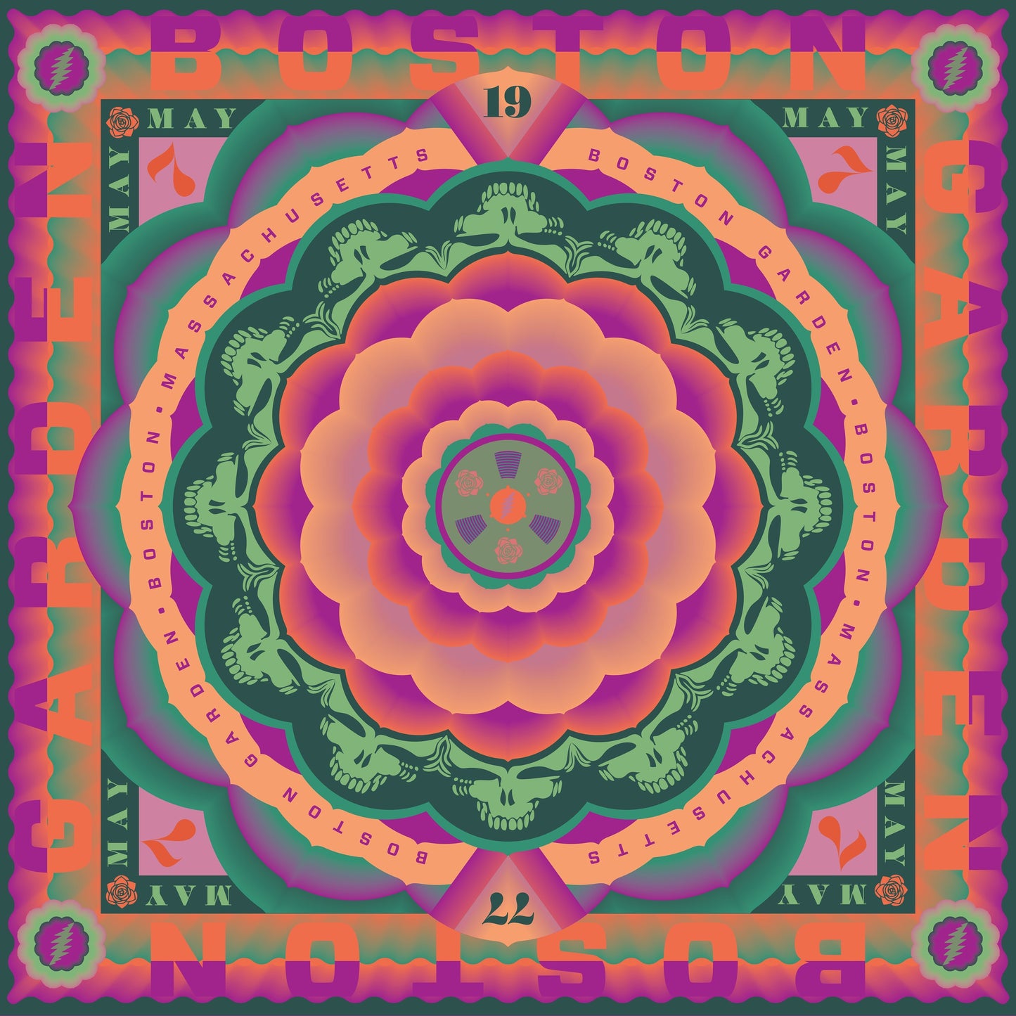 Grateful Dead - Boston Garden, Boston, MA 5/7/77 180g Black Viny 5LP Box Set