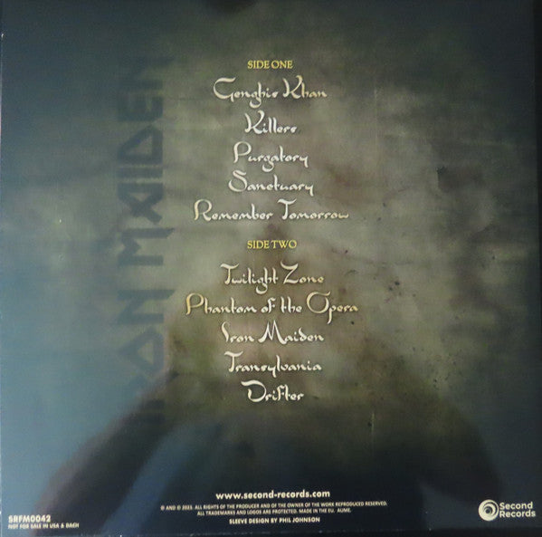 Iron Maiden – Maiden Voyage -  MARBLED BROWN COLOURED VINYL LP