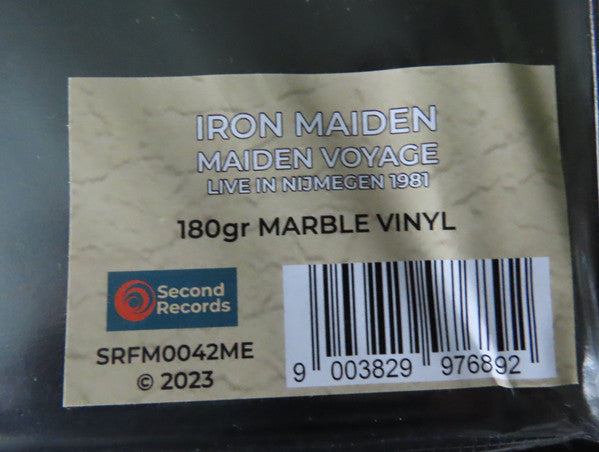 Iron Maiden – Maiden Voyage -  MARBLED BROWN COLOURED VINYL LP