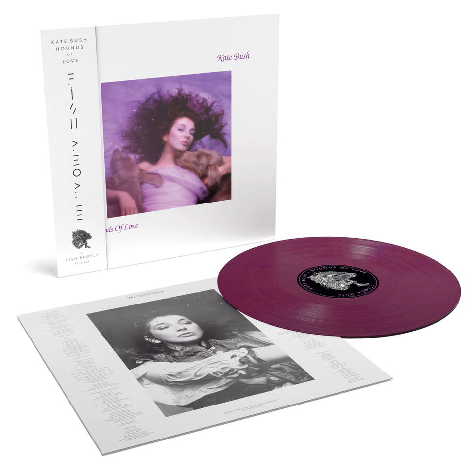 Kate Bush - The Hounds Of Love Ltd Fish Indies Only Raspberry Beret Vinyl LP