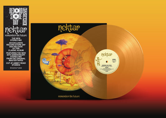 Nektar - Remember the Future  (50th Anniversary remix) - 1LP - Transparent Yellow (Gatefold Artwork)  [Record Store Day 2025]