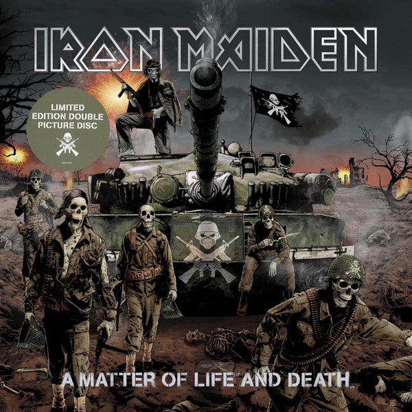 Iron Maiden ‎– A Matter Of Life And Death - 2 x PICTURE DISC VINYL LP SET