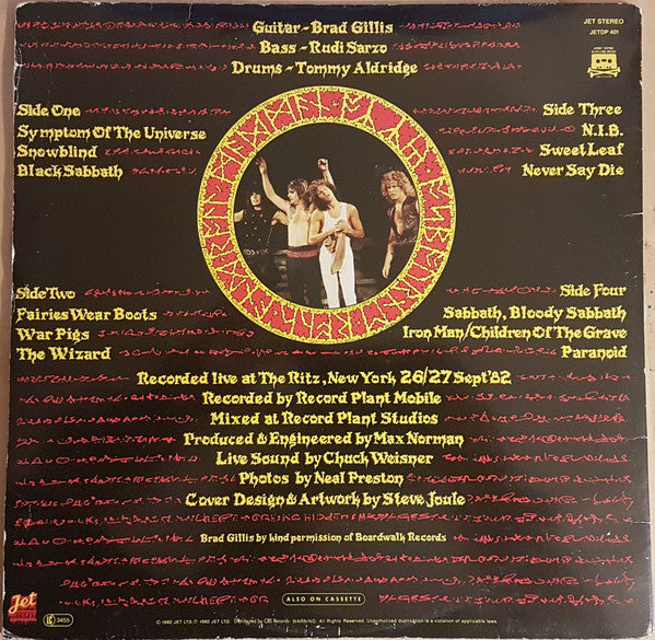 Ozzy Osbourne – Talk Of The Devil - 2 x VINYL LP