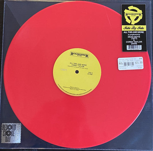 Corey Taylor / Dead Boys* ‎– All This And More Coloured Vinyl 12" RSD  2020